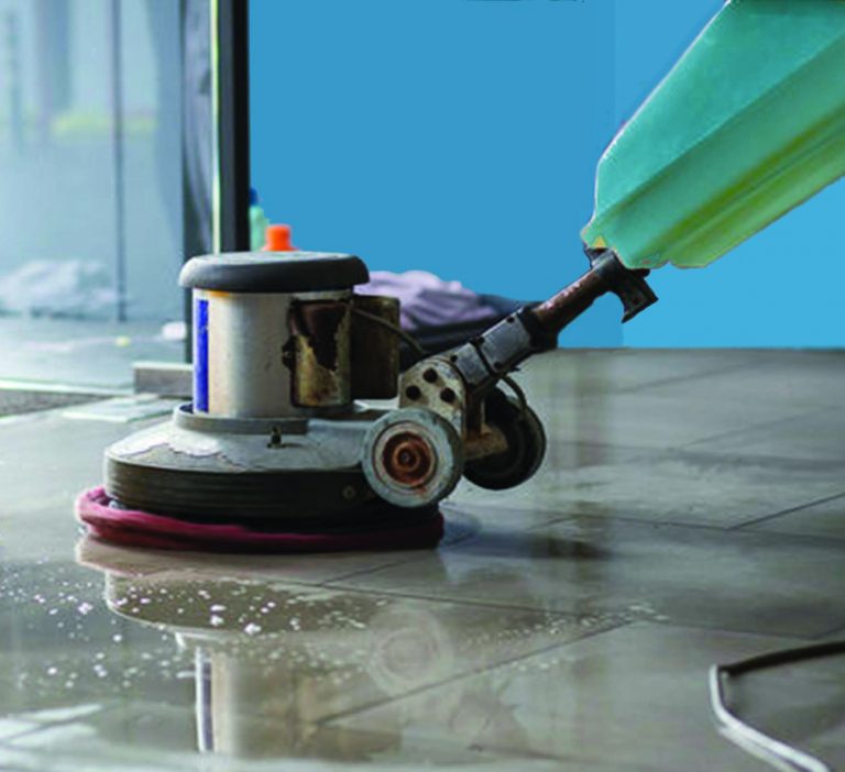 Floor Strip Polishing